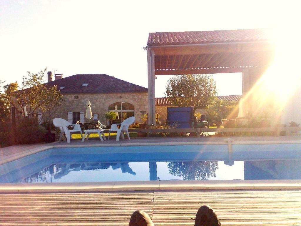 Chambres D'Hotes Domaine De La Rose Des Vents Castelnau-sur-lʼAuvignon Oda fotoğraf