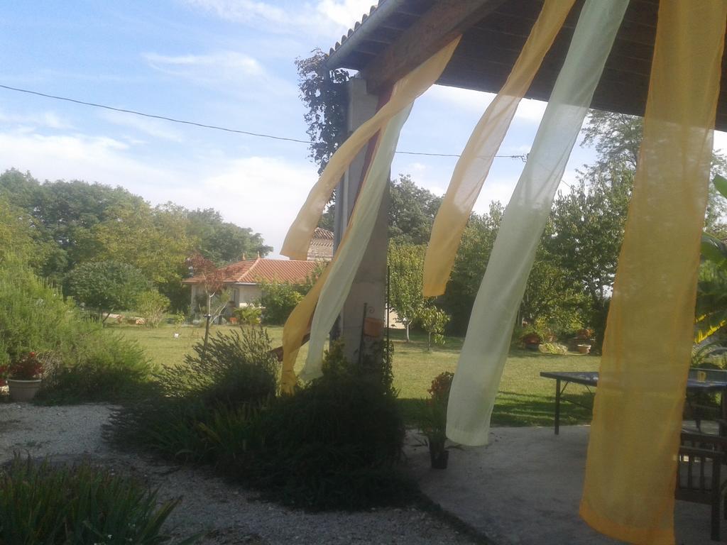 Chambres D'Hotes Domaine De La Rose Des Vents Castelnau-sur-lʼAuvignon Dış mekan fotoğraf